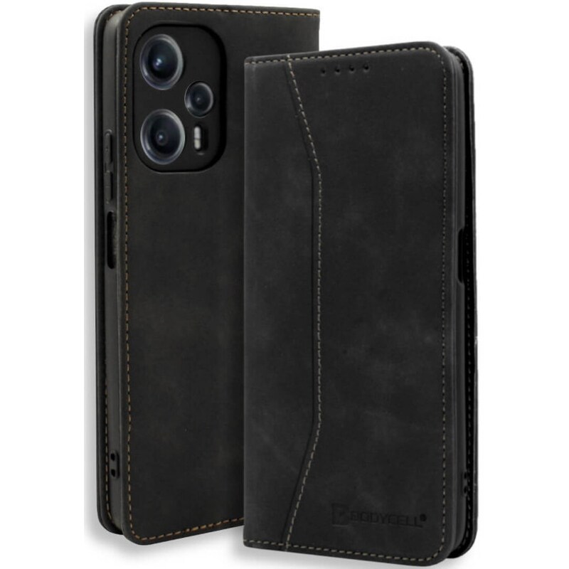 BODYCELL Θήκη Πορτοφόλι Xiaomi Poco F5 - Bodycell - Μαύρο