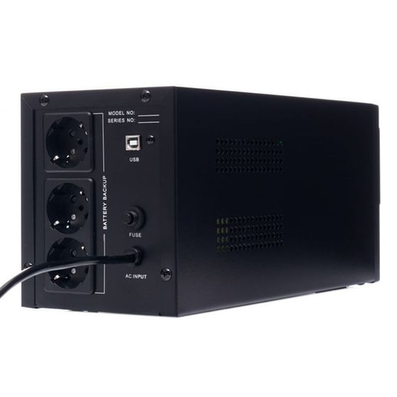 UPS Kraft&Dele KD-1929 1500VA 900W Μαύρο image 4