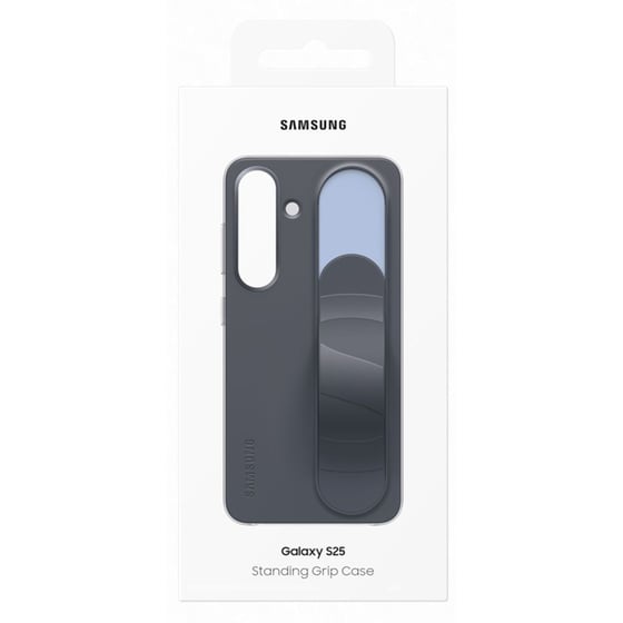 Θήκη Samsung Galaxy S25 - Samsung Standing Grip Case - Black image 5