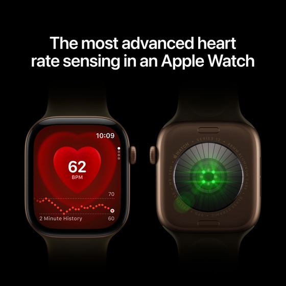 Apple Watch Series 12 GPS + Cellular 46mm Dark Bronze Aluminium Case with Dark Bronze Milanese Loop - S/M image 2
