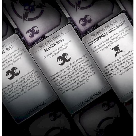 Warhammer 40000 - Datacards: Tyranids (Games Workshop) image 2