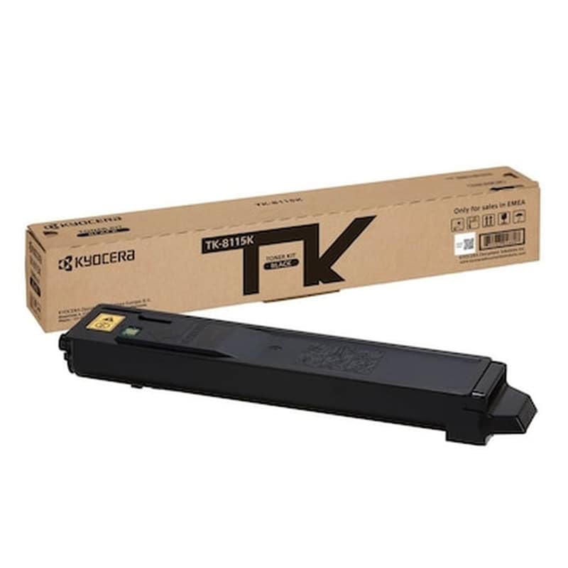Kyocera Ecosys M8124cidn/m8130cidn Toner Black 12k (tk-8115k) (kyotk8115k)