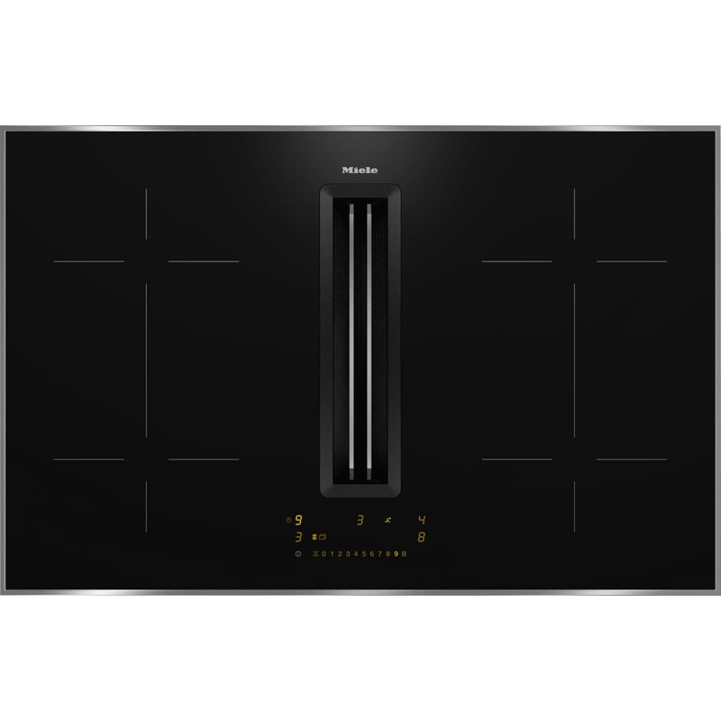MIELE KMDA7473-1FR 80.6 cm Μαύρο Επαγωγική Εστία Αυτόνομη