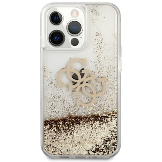 Θήκη Apple iPhone 13 Pro - Guess 4G Logo Collection - Χρυσό image 1