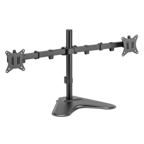 Βάση στήριξης οθόνης με βραχίονα SBOX LCD-F024-2 17" - 32" - Μαύρο image 1