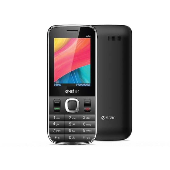 eStar A24 Dual Sim Μαύρο image 1