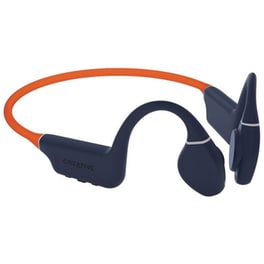 Ακουστικά Bluetooth Creative Outlier Free Pro - Μπλε/Πορτοκαλί