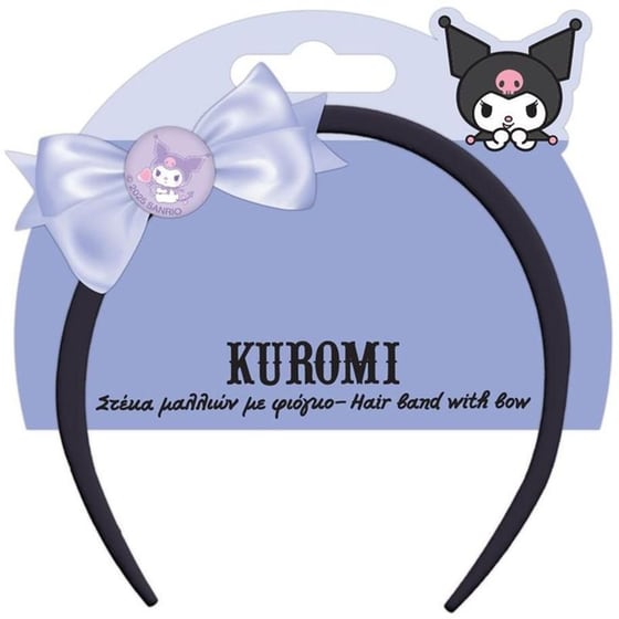 Στέκα Μαλλιών Διακάκης με Φιόγκο Kuromi image 0