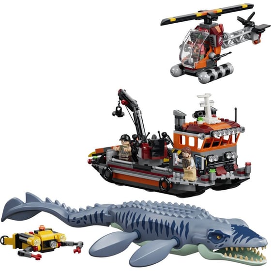 LEGO® Jurassic World Mosasaurus Dinosaur Boat Attack (77983) image 5