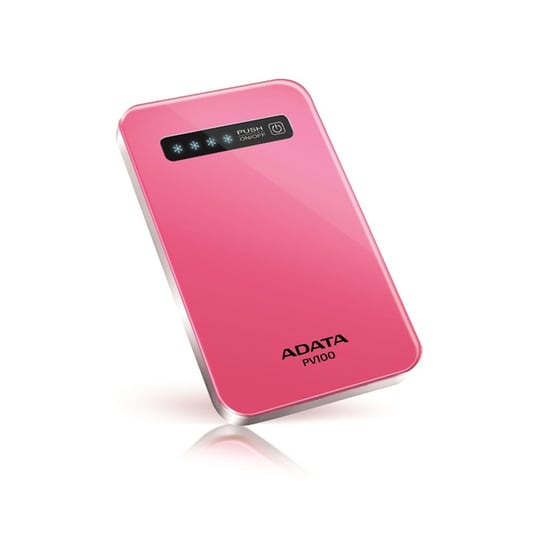 Powerbank Adata PV100 4200 mAh Ροζ image 1