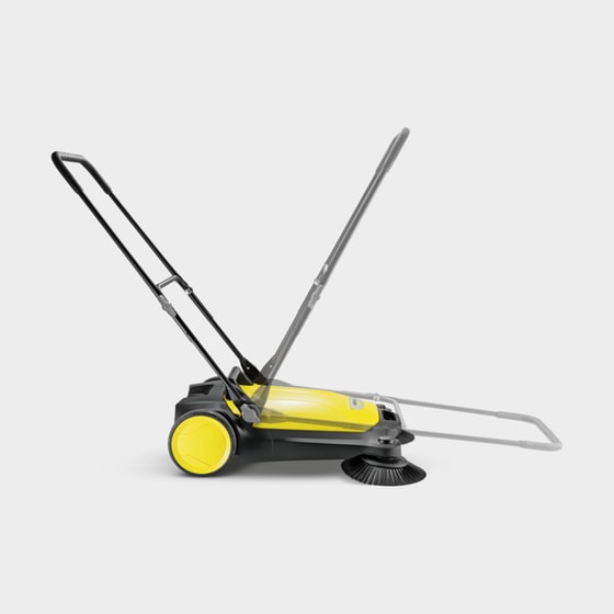 Χειροκίνητο Σάρωθρο KARCHER S 4 με Κάδο 20 Lt Κίτρινο image 1