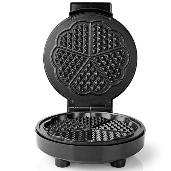 NEDIS KAWP100BK 1000 W Μαύρο Βαφλιέρα image 1