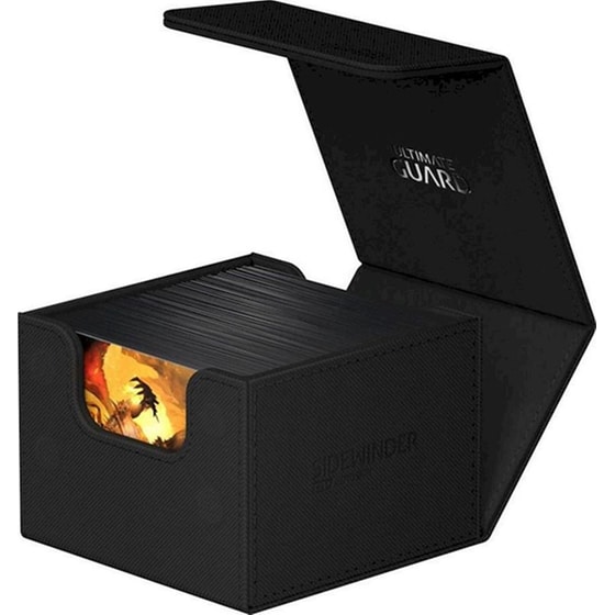 Ultimate Guard Sidewinder 133+ Xenoskin Monocolor Black image 2