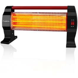 LEXICAL LQH-8020-4 Σόμπα Χαλαζία 1200W Μαύρο-Κόκκινο