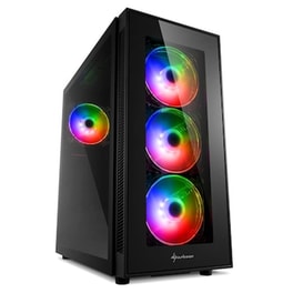 Κουτί Desktop Sharkoon TG5 Pro RGB Midi-Tower - Μαύρο