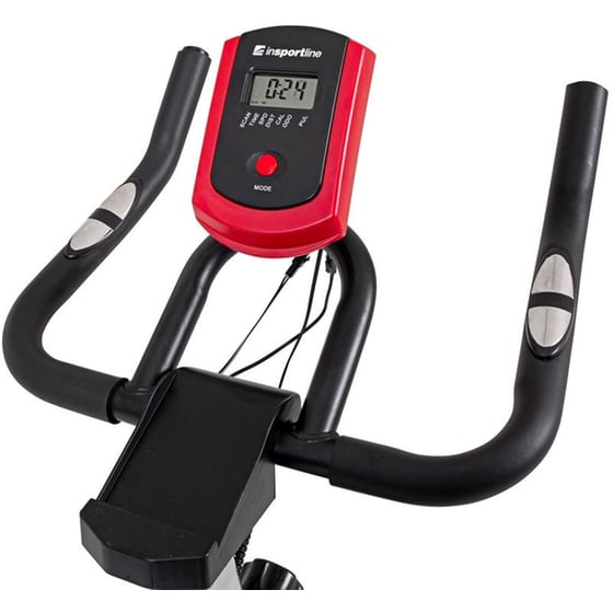Ποδήλατο Γυμναστικής Spin Bike Alfan - Μαύρο/Κόκκινο image 4