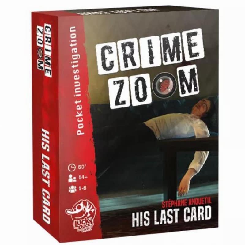 Crime Zoom: His Last Card Επιτραπέζιο (Lucky Duck Games)