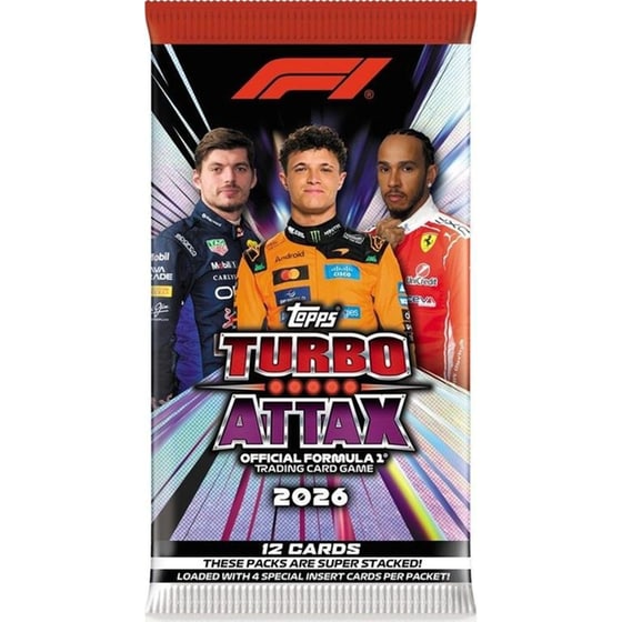 Formula 1 TGC Turbo Attax 2026 Packets (Booster) image 0