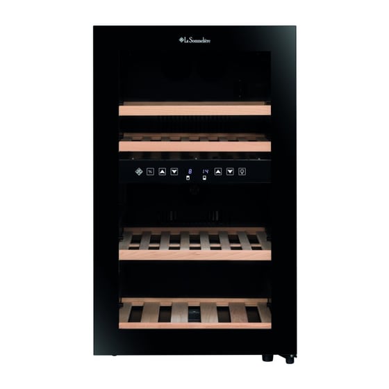 LA SOMMELIERE SLS45DZ για 45 Μπουκάλια Anti-Vibration Σύστημα Μαύρο Συντηρητής Κρασιών image 14