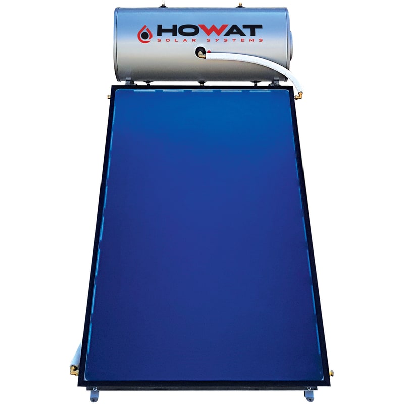 HOWAT Ηλιακός Θερμοσίφωνας HOWAT Glass 160L/2.5τμ Tριπλής Ενέργειας Ταράτσας