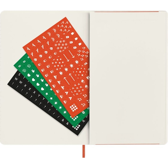 Ημερολόγιο Εβδομαδιαίο Moleskine 2025 12M Mamba Orange Soft image 2