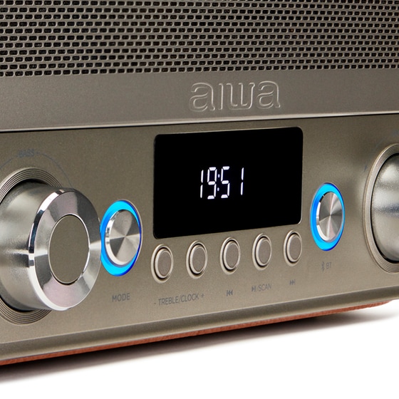 Φορητό Radio Aiwa BSTU-750BR - Καφέ image 8