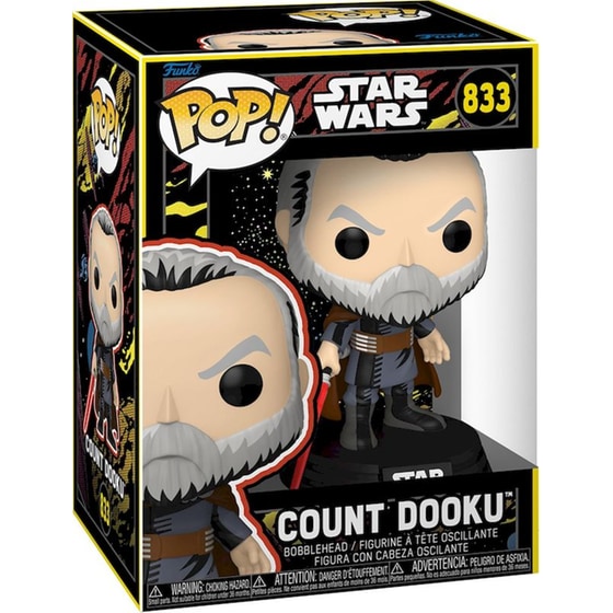 Funko Pop! Star Wars - Count Dooku (Retro) #833 image 1