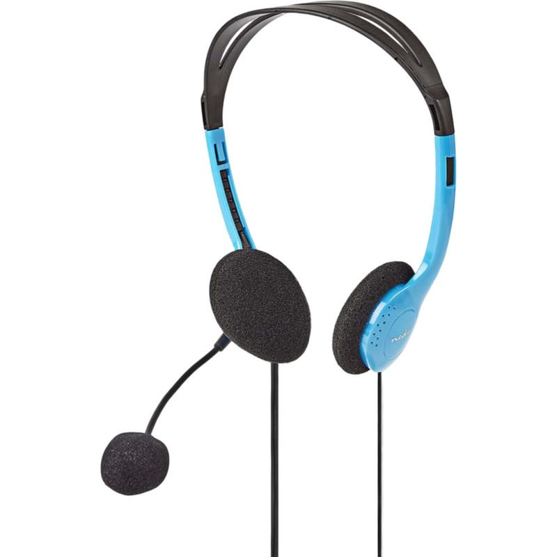Ακουστικά Κεφαλής Nedis Stereo CHST100BU - Μπλε