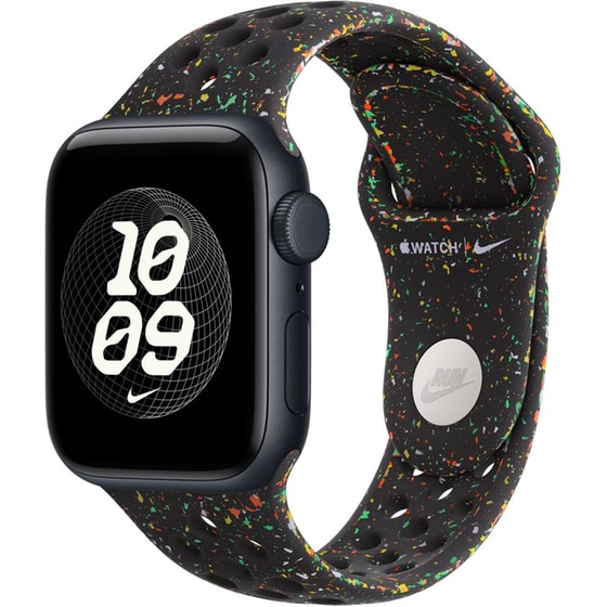 Λουράκι Apple Nike Sport Band S/M για Apple Watch 40mm - Midnight Black image 2