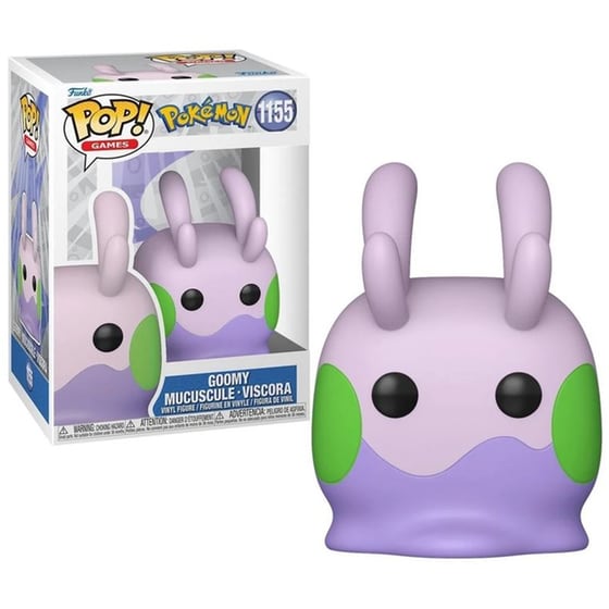 Funko Pop! Games: Pokemon - Goomy - Mucuscule - Viscora #1155 Vinyl Figure image 0