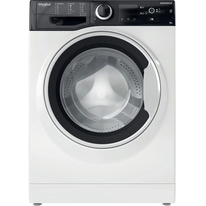 WHIRLPOOL WHIRLPOOL WRBSS6249S EU Slim 6 kg 1.200 Στροφές Λευκό Πλυντήριο Ρούχων