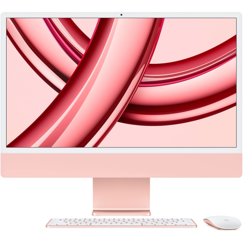 APPLE Apple iMac 24 4.5K Retina Display (Apple M3 8C/8GB/256GB SSD/10C GPU) - Pink