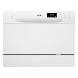 AEG FFB21200CW για 6 Σερβίτσια Λευκό Πλυντήριο Πιάτων Πάγκου