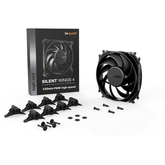Case Fan BE QUIET! Silent Wings 4 BL094 120mm - Μαύρο image 3