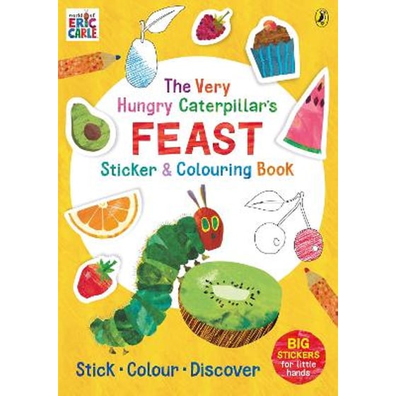 The Very Hungry Caterpillar’s Feast Sticker and Colouring Book image 0