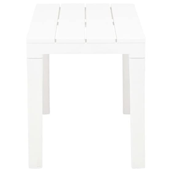 Πάγκοι Κήπου VidaXL 2 τμχ Πλαστικοί 60x38.5x45cm - Λευκό image 4