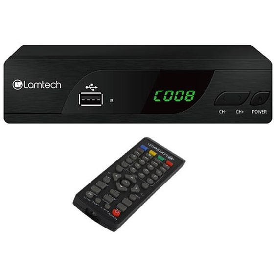 Ψηφιακός Δέκτης Lamtech DVB-T2 HD H.265 MPG4 image 0