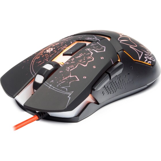 Defender GM-703L Alfa RGB Μαύρο Gaming Ενσύρματο Ποντίκι image 1