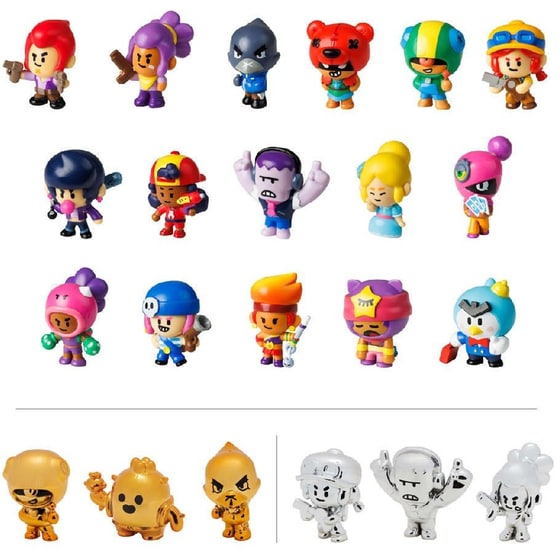 Φιγούρες P.M.I - Brawl Stars BRW2015 - (2τμχ) image 0