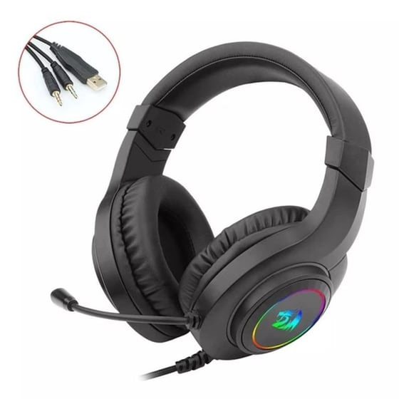 Gaming Ενσύρματα Ακουστικά REDRAGON H260 Hylas - Μαύρο image 5