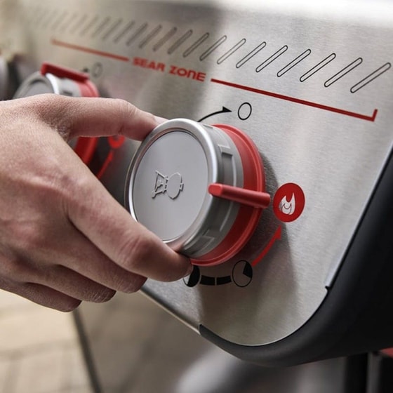 WEBER SPIRIT E-335 9.1 kW Μαύρο Ψησταριά Υγραερίου image 3