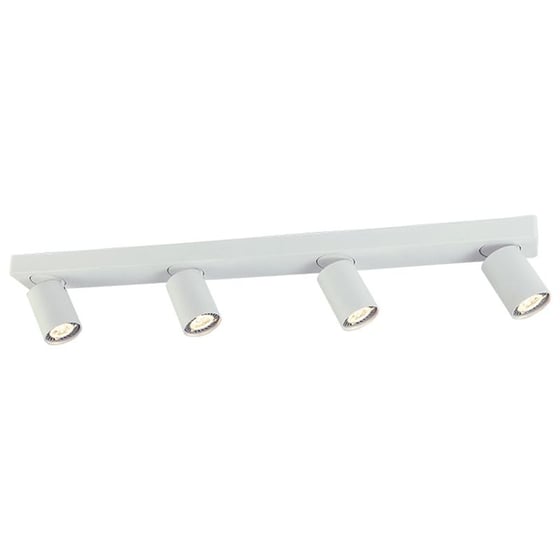 Σποτ Πολύφωτο Aca Elitis Ra304s76wh από Αλουμίνιο - Λευκό image 0