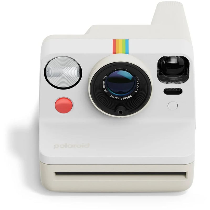 Instant Camera Polaroid Now Generation 3 - Pebble White