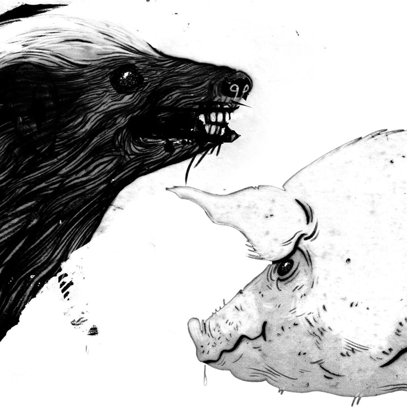 Honey Badger / Pig (LimitedEd.12)