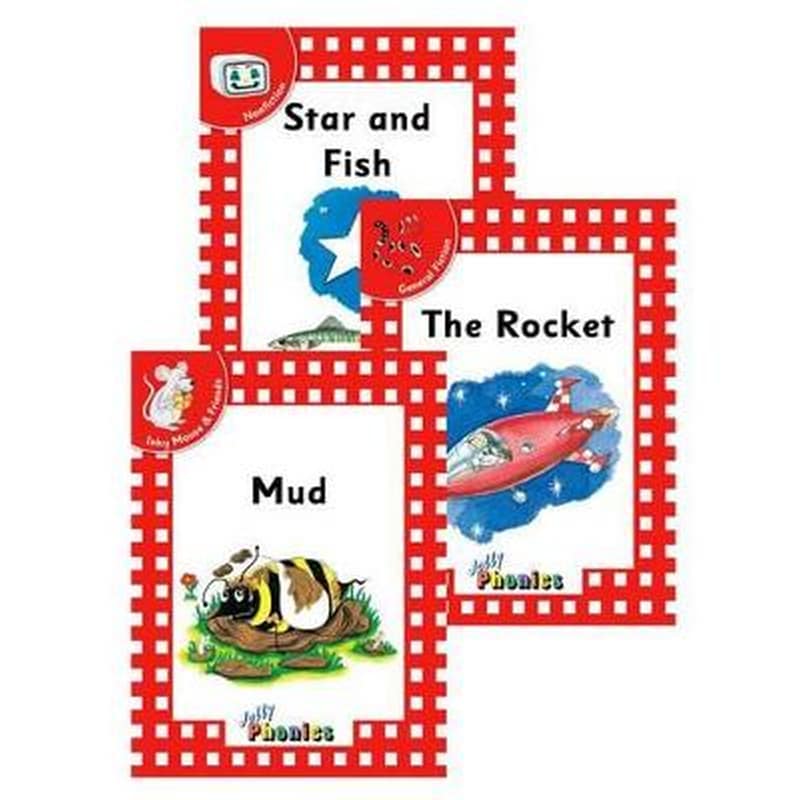 Jolly Phonics Readers Level 1, Complete Set (in Print Letters)