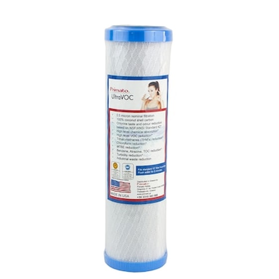 Φίλτρο Ενεργού Άνθρακα Primato Ultravoc 0.5μm 10" Ειδικό Για Φυτοφάρμακα image 0