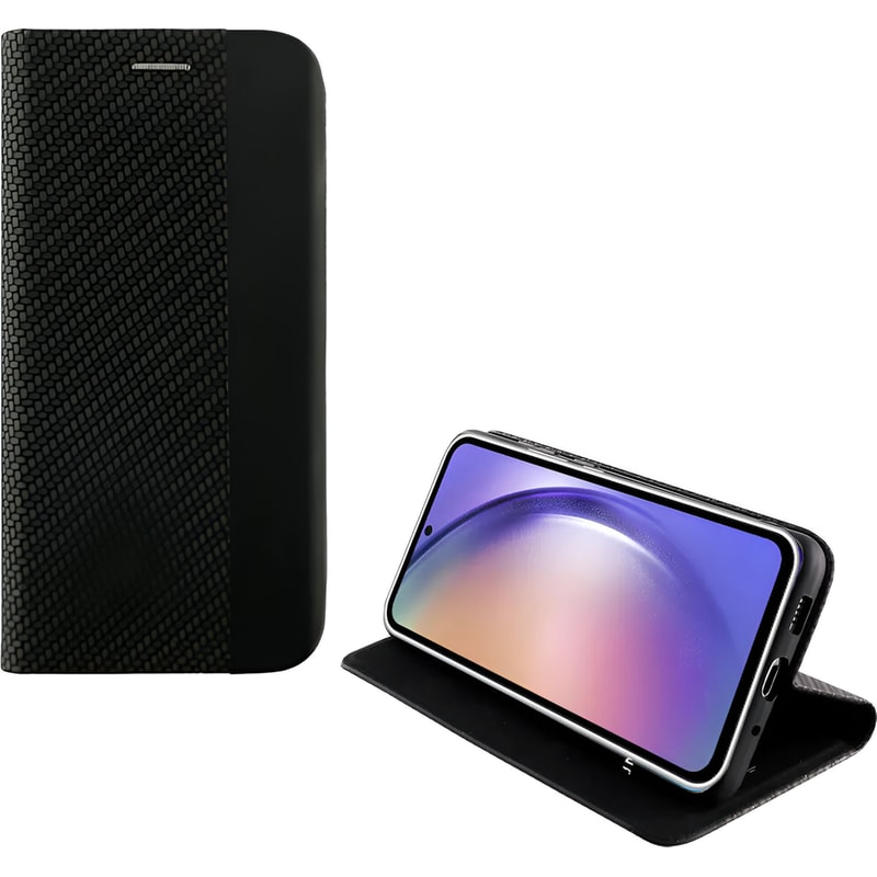 Θήκη Samsung Galaxy A54 - Idol 1991 Elite Anti-RFID Book Stand - Μαύρο
