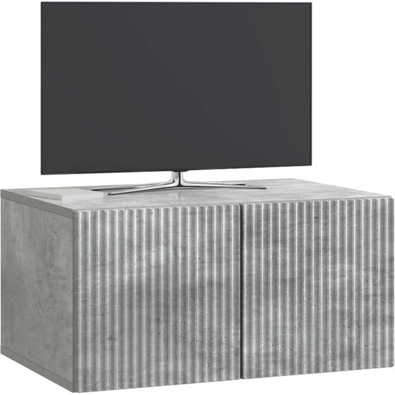 Επιτοίχιο Έπιπλο Τηλεόρασης VidaXL 59.5x41x30 cm - Γκρι image 1