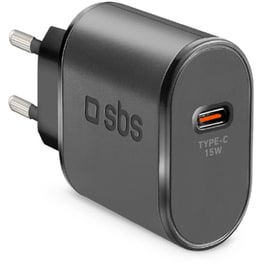 Φορτιστής Πρίζας Sbs 15W Usb-C - Black