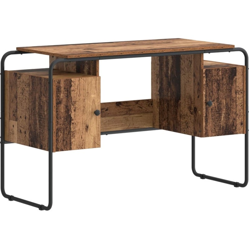 Γραφείο VidaXL με Αποθηκευτικό Χώρο 120x50,5x75,5 cm - Δρυς